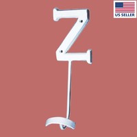 Letter Hook Z Wrought Iron White Decorative | Renovator's Supply on sale Letter Hook Z Wrought Iron White Decorative | Renovator's Supply on sale