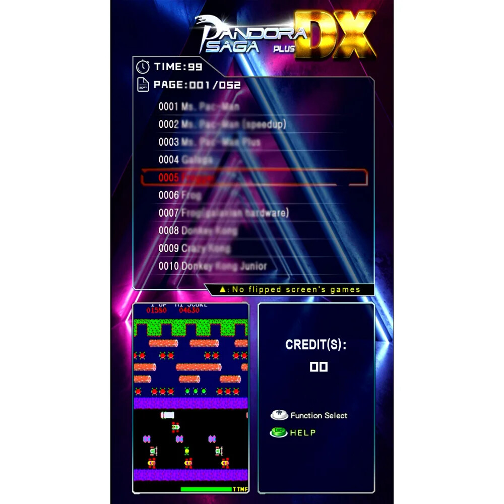 Pandora box dx SAGA PLUS 516 in 1 Cocktail Arcade JAMMA