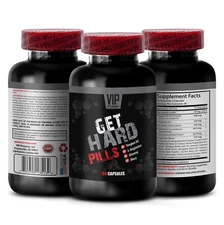 Maca pills - GET HARD PILLS FOR MEN ONLY - energy vitamins for men - 1 Bottle