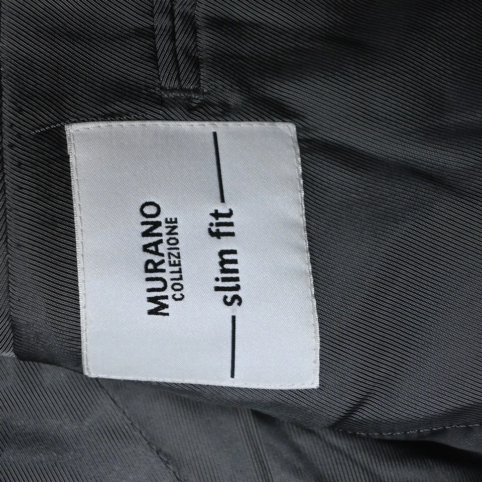 Murano 36с черная полоса Slim Fit 00% шерсти мужской Sport пальто костюм куртка Blazer - Изображение 4 из 4