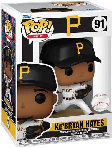 Funko POP! MLB - Pittsburgh Pirates - KeBryan Hayes Figure #91 + Protector