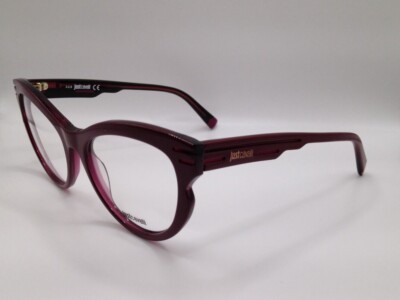 Just Cavalli JC0885 083 Purple Wine Plastic Cat Eye  display picture 1