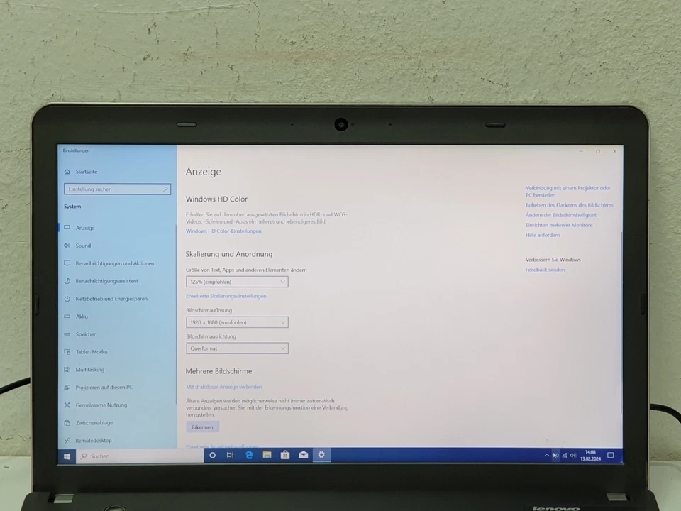 Lenovo ThinkPad E540 i5 256GB SSD 8GB Notebook Laptop Windows 10 Pro GT740 15,6" - Bild 3 von 4