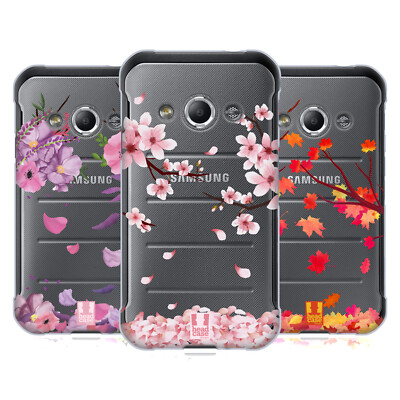 HEAD CASE DESIGNS BLOSSOMS AND LEAVES SOFT GEL CASE FOR SAMSUNG PHONES 4