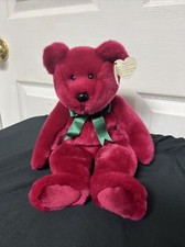 Ty Beanie Baby Cranberry Teddy Beanie Original Buddy 1998 - NWT