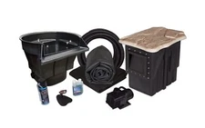 HALF OFF PONDS PondBuilder Crystal 4000 Complete Water Garden and Pond Kit wi...