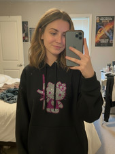 Hello Kitty Rhinestone Hoodie Pullover Sweatshirt