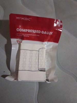 My Medic Rescue Emergency Trauma Pressure Dressing with Wrap 4 X 36 Inch Sterile