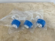 00945Q-3 Solvent Delivery Cap 3-Port Cap for Glass Media Bottles Diba 3pc #17411