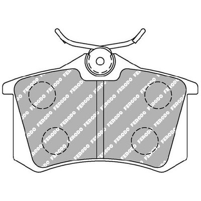 Ferodo-Racing Bremsbelagsatz 26048665 Bremsklötze vorne 1608681580