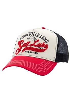 KING KEROSIN Herren Trucker Cap im Racing-Style Bonneville Land Salt Lake