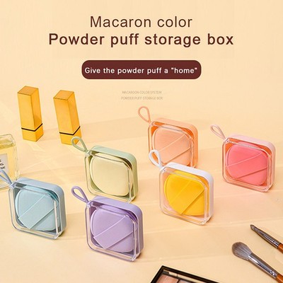 Make --up --Schwamm Puff leerer Halter Kosmetikbox Reisen protable Fallbehälter 