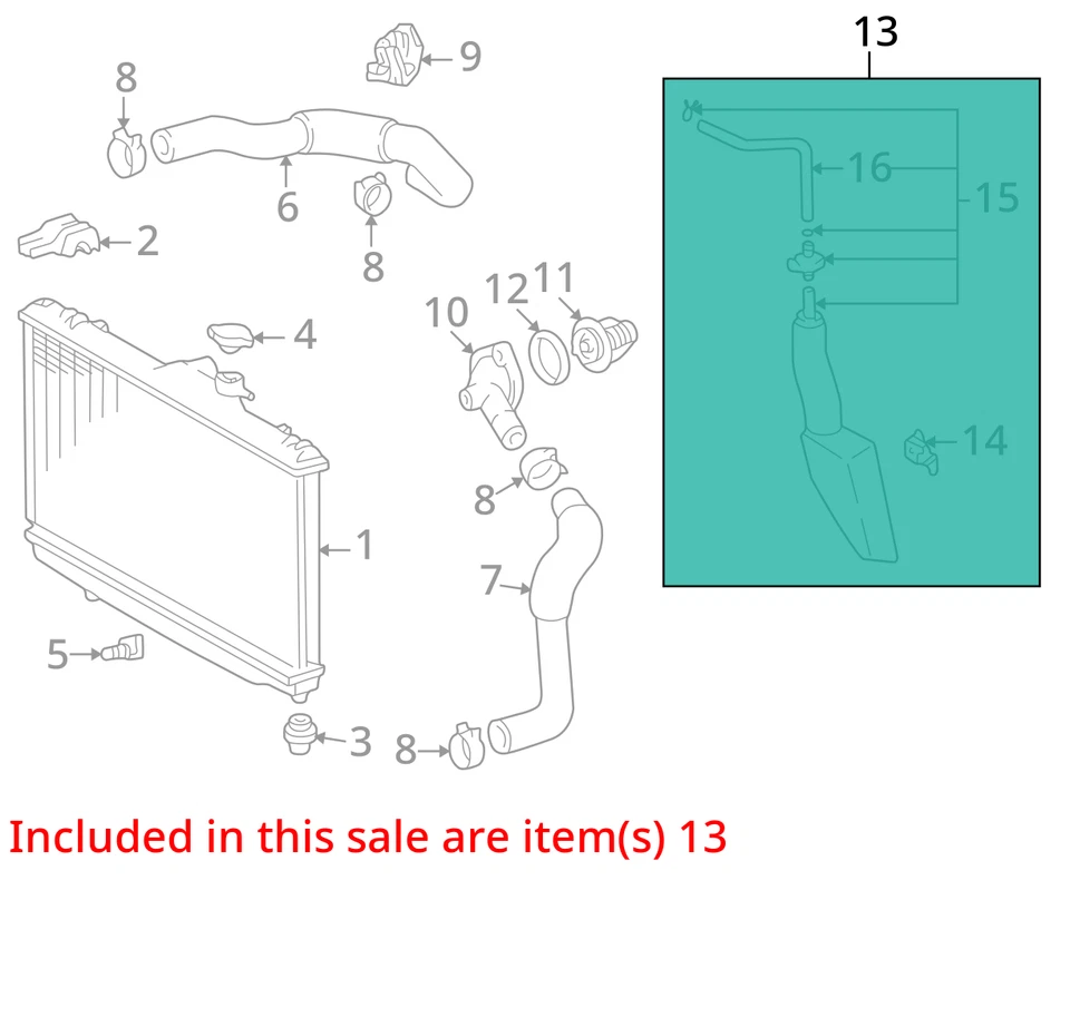 2000 Toyota Corolla Coolant Overflow Bottle OEM 74K Miles - LKQ418477763 - Изображение 4 из 4