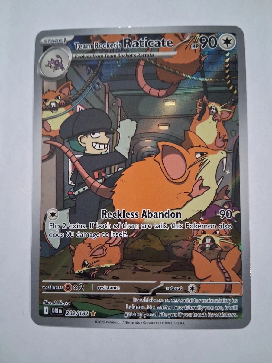 Raticate　ラッタ◆ シャドウレス　Shadowless　ウィザーズ Team Rocket's Raticate Pokémon TCG Cards for sale | eBay