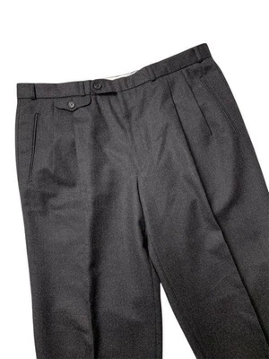 Men Brax Trousers Grey Wool 34 / L / 50 - Bild 1 von 4