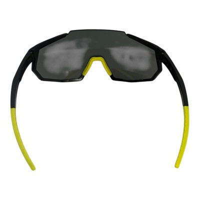 NEW 100% Percent RACETRAP 3.0 Gloss Black W/ Shield Smoke Sunglass 60004-00002