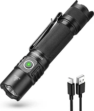 sofirn SP35T Tactical Flashlight, 3800 Lumens Super Bright Pocket LED Flashlight
