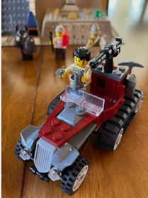 Lego Scorpion Pyramid 7327 Pharaoh's Quest 100% Complete Set with Anubis Guards