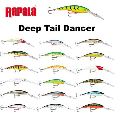 Rapala Deep Tail Dancer 7cm 9cm 11cm Wobbler Kunstköder Tiefläufer versch. Farbe