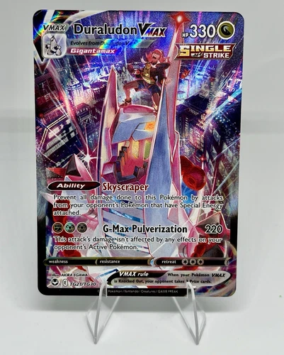 Pokémon TCG Duraludon VMAX TG21/TG30 Silver Tempest Holo Ultra Rare HP330 Eng