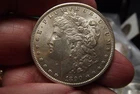 1890-S Better Date Morgan Silver Dollar AU +++ Mint Luster PL Reverse