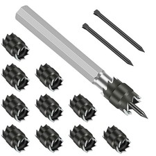 EEEKit 13PCS Rotary Spot Weld Cutter 3/8", HSS Spot Weld Removal Tool, Double...