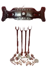 01-13 Highlander Rear FWD OEM Subframe w Lateral Links+Bolts + Brackets 