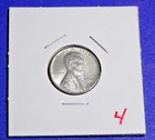 1943-P STEEL LINCOLN CENTS "F" FINE OR BETTER (RUST FREE) THIS STEEL BUY- #4