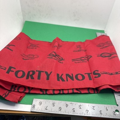 BSA Boy Scouts of America Forty Knots Neckerchief 100E-1758U