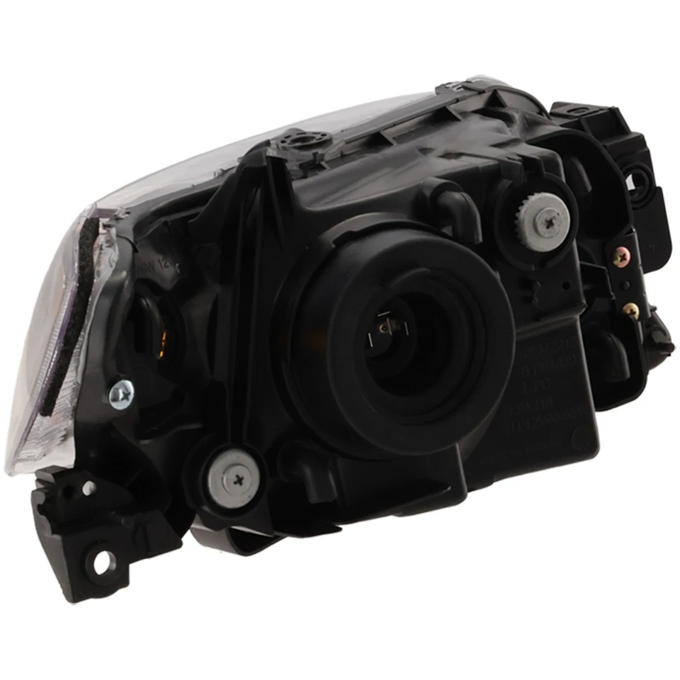 Headlight For 2001 2002 2003 Mazda Protege Left Metal Coat Bezel With Bulb - Image 4 of 4