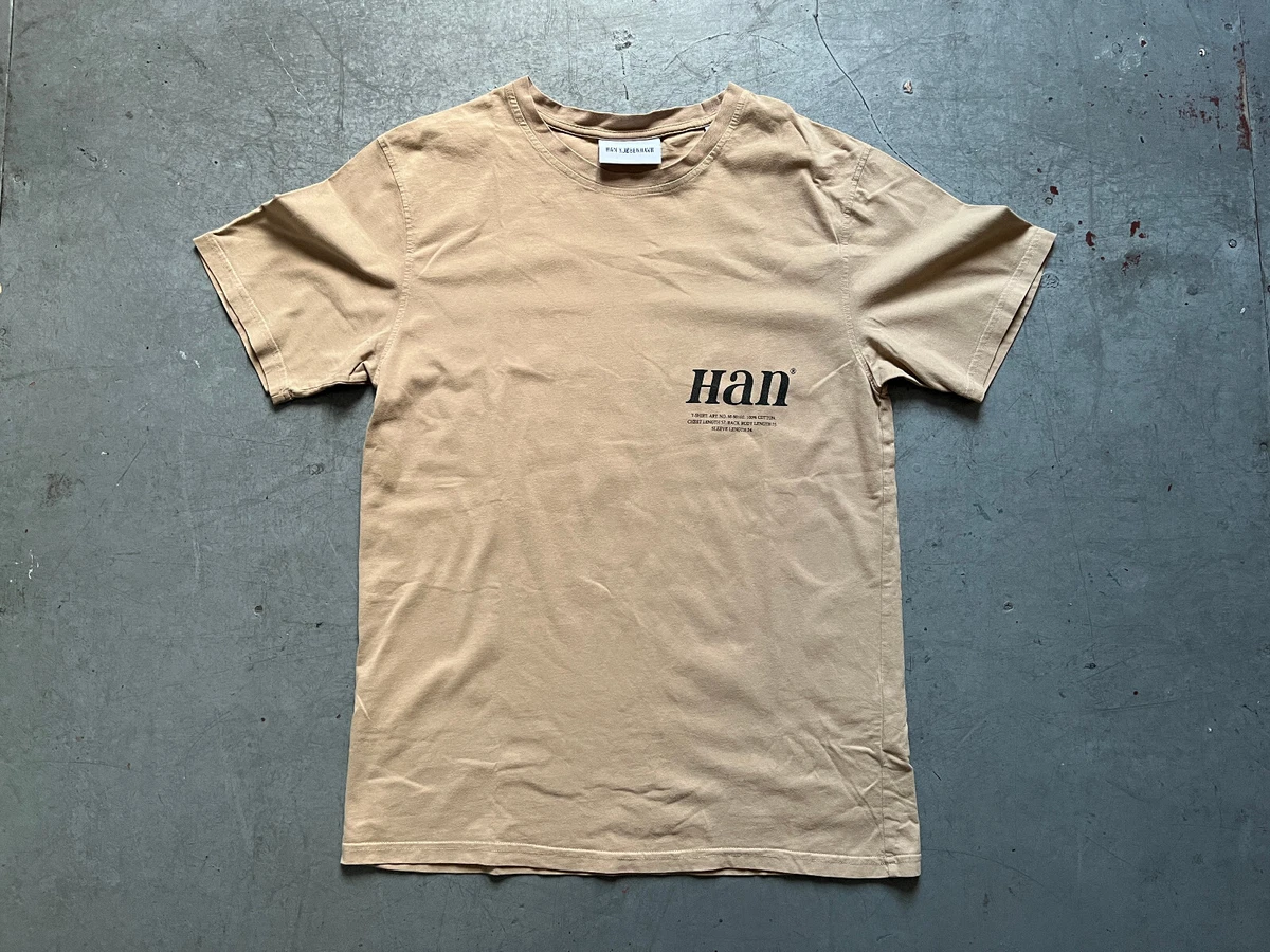 Han Kjobenhavn Beige Boxy Oversized T Shirt Tee Size M