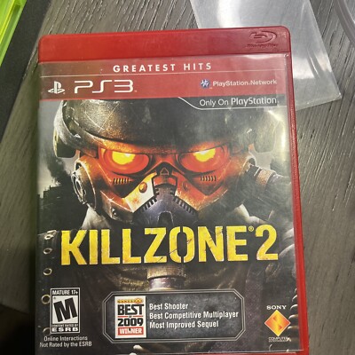 Killzone 2  (Sony Playstation 3, 2009) Ps3 Complete Greatest Hits Tested CIB