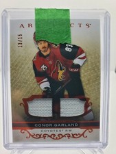 Conor Garland 2021-22 UD Artifacts Dual Fight Strap /15