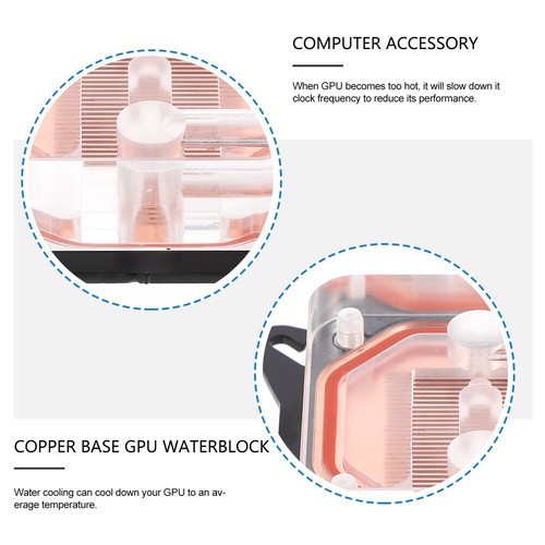 Grafikkarte Wasserkühlkopf Gpu Wasserblock GPU-Wasserblock Auf Kupferbasis - Bild 5 von 12