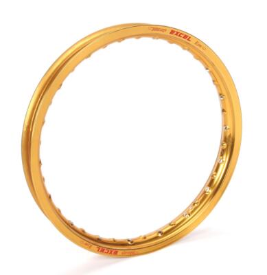 ⑨EXCEL ホイール 19X1.85 CRF450R 32ホール Excel Takasago Rear Rim 18x2.15 32 Hole Gold Honda CRF450R CRF450X