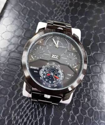 Orologio AS Roma Uomo – Quadrante Nero Numeri Arancioni, Cinturino In Gomma, Movimento Giapponese - 2