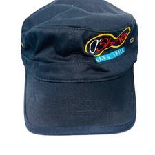 OShucks Bar & Grill Utah Black Flat Top Hat C...