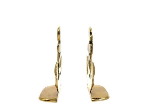 Vintage Solid Brass Anchor Bookends Nautical Maritime Decor Pair - Picture 5 of 9