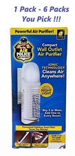 BulbHead Air Police Advanced Ionic Air Purifier - White