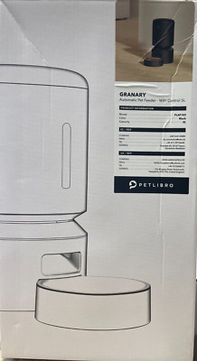 Petlibro Granary Automatic Pet Feeder Wi-Fi Control 5L, Black