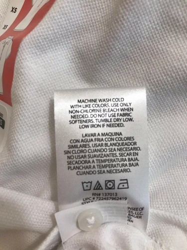 New Eddie Bauer Women's Cotton Polo Shirt White XS & Powder Pink L Org $30 W01 - Bild 7 von 13