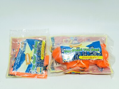 Burger King Nickelodeon Blimp 1999 Kids Choice Awards toy set