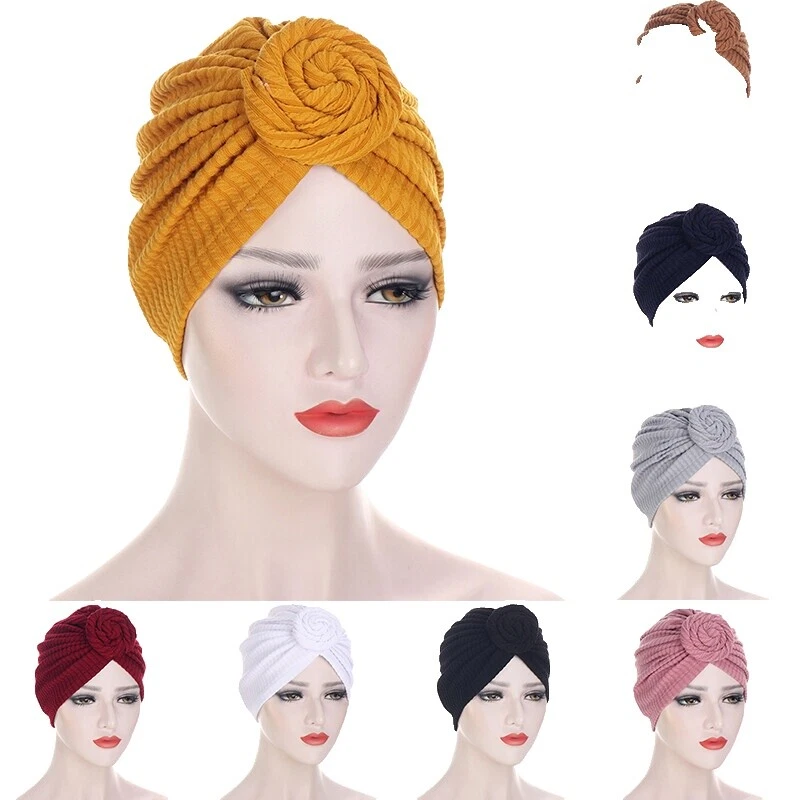 Polycotton Turban Hats for Women