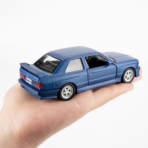 RARE MATTE BLUE 1986-1991 BMW M3 (E30) CAR 1/36 BRAND NEW DIECAST HTF MODEL GIFT - Picture 14 of 14