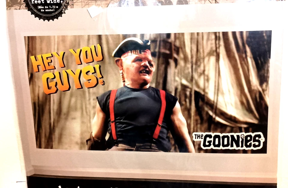 The Goonies Hey You Guys Scene Setter Photo Party Background New NOS Sealed 2021 - Image 2 of 4