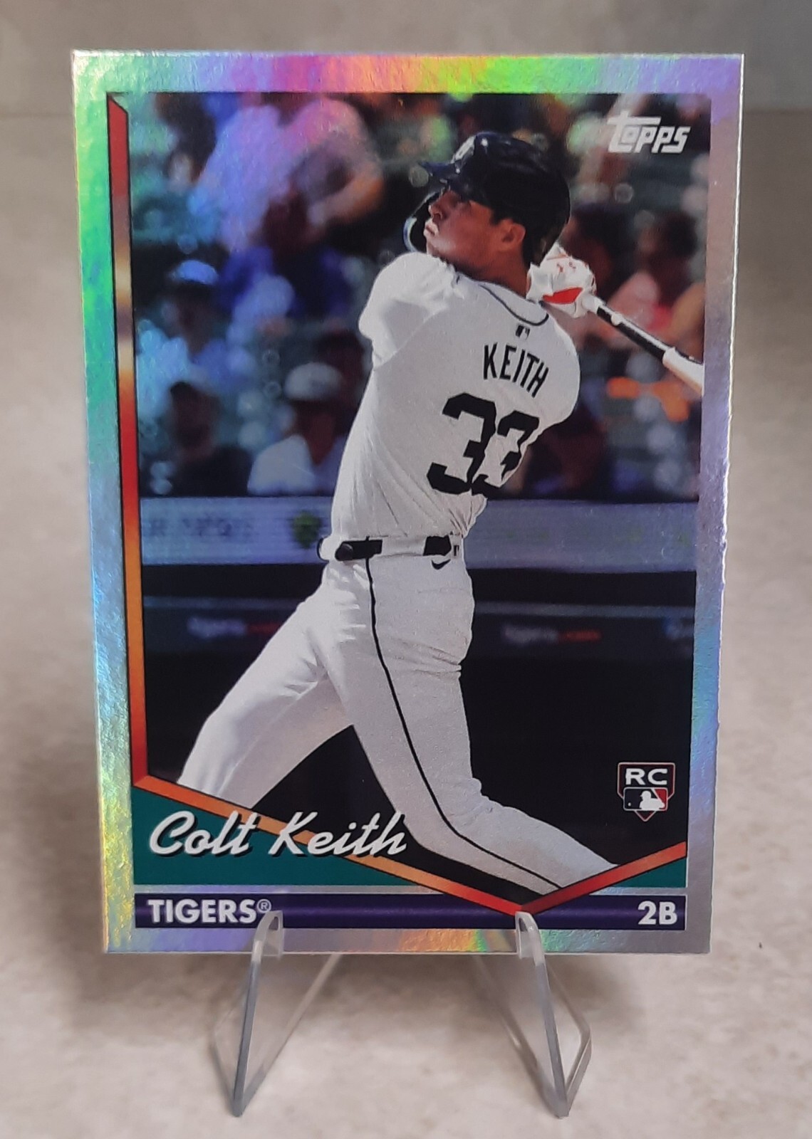 Colt Keith 2024 Topps Archives 1994 Topps #272 Rainbow Foilboard /199 (RC)