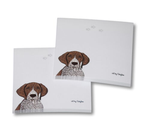 German Shorthair Pointer Sticky Notes Notepad - 100 Sheets - Picture 1 of 1