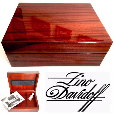 Hervorragende Qualität großer handgefertigter Schweizer ''Davidoff'' Zigarren Humidor (12 x9 x5 , 2kg)