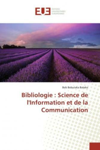 Thumbnail - Bibliologie : Science De L'information Et De La Communication 3167