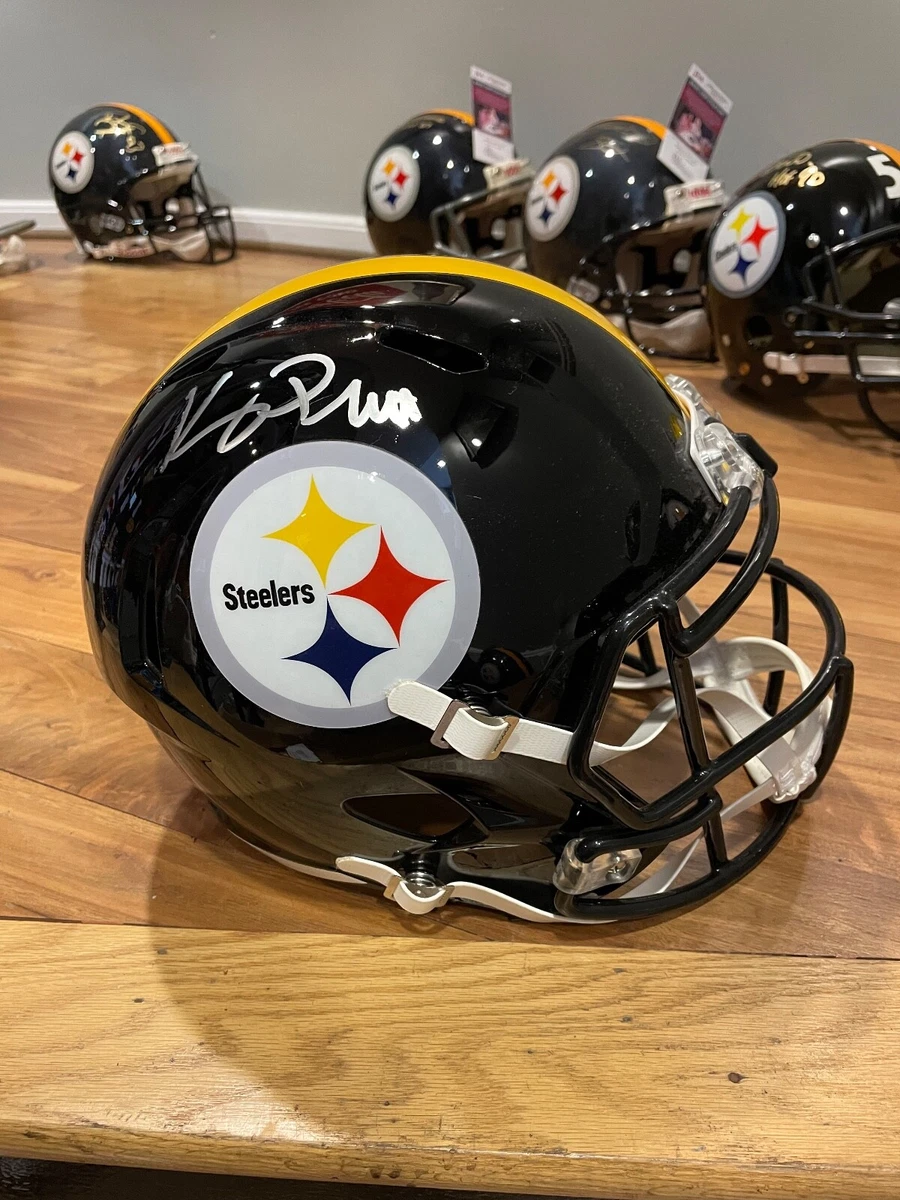 KENNY PICKETT PITTSBURGH STEELERS BLACK SIGNED FULL SIZE REPLICA